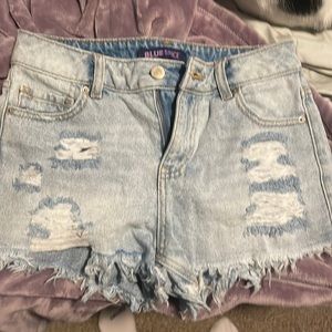 Jean shorts, size 1